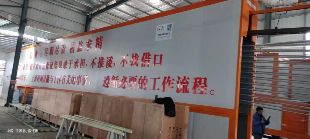 江苏铝材喷涂设备安装调试进行时，精准工艺打造行业标杆品质！